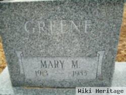 Mary M Guenther Greene