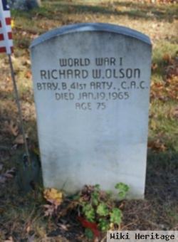 Richard W Olson