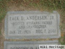 Zack D Andersen, Jr