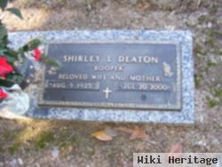 Shirley L "booper" Deaton