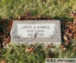 Edith A. Kimble