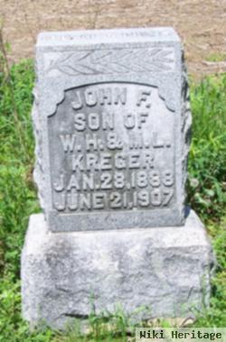 John F Kreger