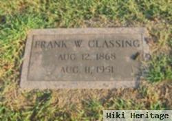 Frank W Classing