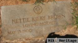 Nettie Leona Kilby Brown