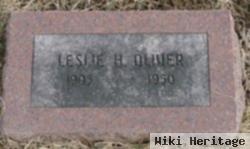 Leslie H Oliver