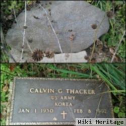 Calvin G "bud" Thacker