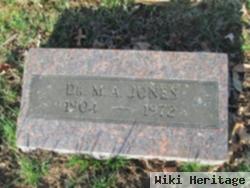 Dr M. A. Jones