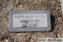 Marion Eugene Maddox