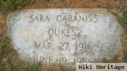 Sara Cabaniss Dukes