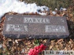 Martha C. "clare" Shafer Sawvel