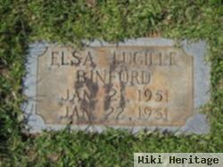 Elsa Lucille Binford