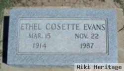 Ethel Cosette Evans