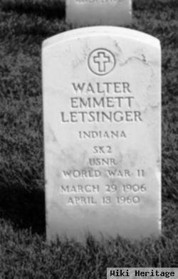 Walter Emmett Letsinger