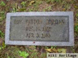 Roy Patton Jordan