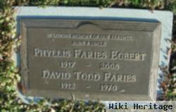 Phyllis Faries Egbert