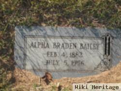 Alpha Braden Bailey