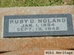 Ruby D Estes Noland