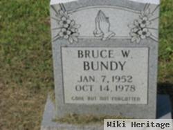 Bruce W Bundy