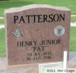 Henry Junior "pat" Patterson