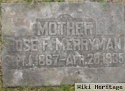 Rose F. Thurber Merryman