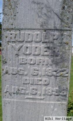 Rudolph Yoder