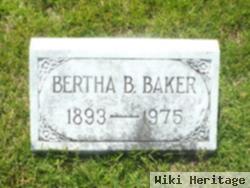 Bertha B Baker