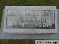 Jean Margress Mcelroy Williams