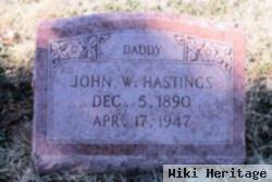 John Wesley "johnnie" Hastings