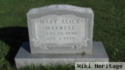 Mary Alice Maxwell