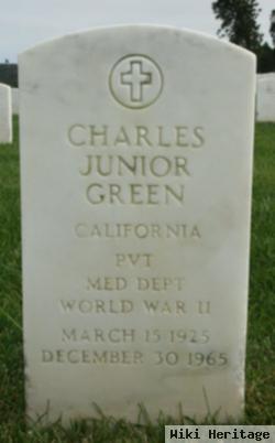 Pvt Charles Junior Green