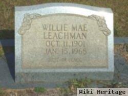 Willie Mae Leachman