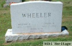 John H Wheeler, Sr