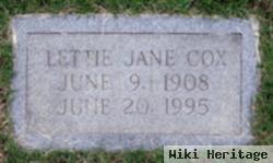 Lettie Jane Allen Cox