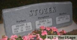 Henry F "hank" Stozek