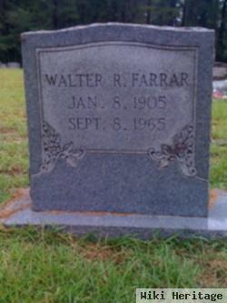 Walter Ray Farrar, Sr