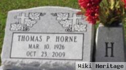 Thomas P Horne