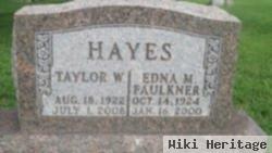 Edna M. Faulkner Hayes