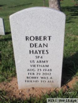 Robert D "bobby" Hayes