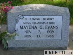 Mayena G Evans