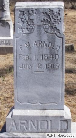 Francis Marion "frank" Arnold