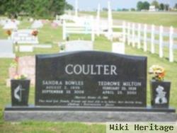 Tedrowe M Coulter