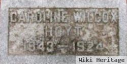 Caroline Julia "carrie" Wilcox Hoyt