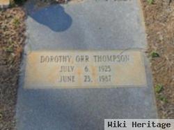 Dorothy Orr Thompson