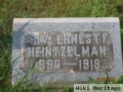 Pvt Ernest F Heintzelman