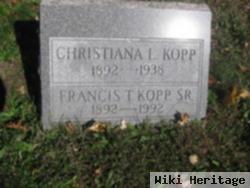 Francis Thomas Kopp, Sr