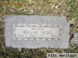 Beulah Richardson Hicks