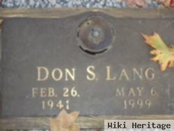 Don S Lang