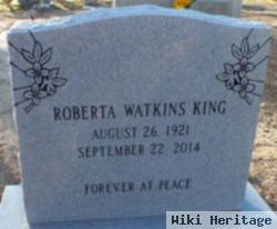 Roberta Riddick Watkins King