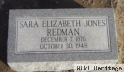 Sara Elizabeth Jones Redman