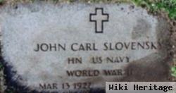 John Carl Slovensky